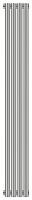 Радиатор отопления из нержавеющей стали Эстет 1200х173 (4 секции)