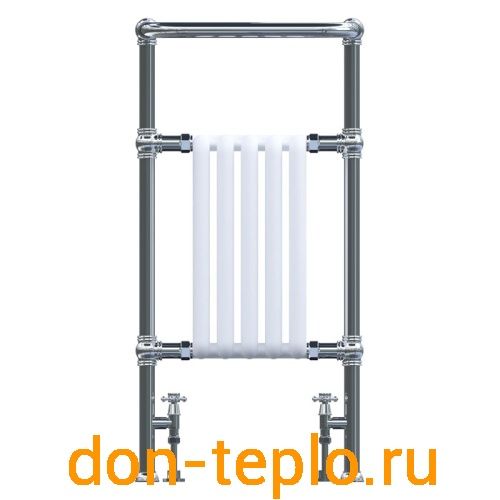 Напольный дизайн-радиатор Корвет 42,5-91,5 1/2", 3 перекладин, 6 секций фото 3