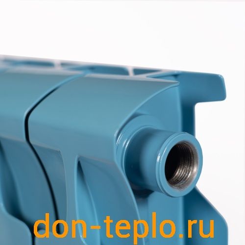 Биметаллические радиаторы Rifar Monolit 500 Сапфир (RAL 5024 синий) фото 5